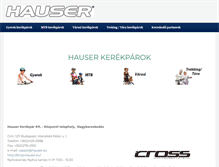 Tablet Screenshot of hauser.hu