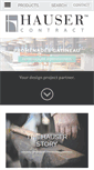Mobile Screenshot of hauser.ca